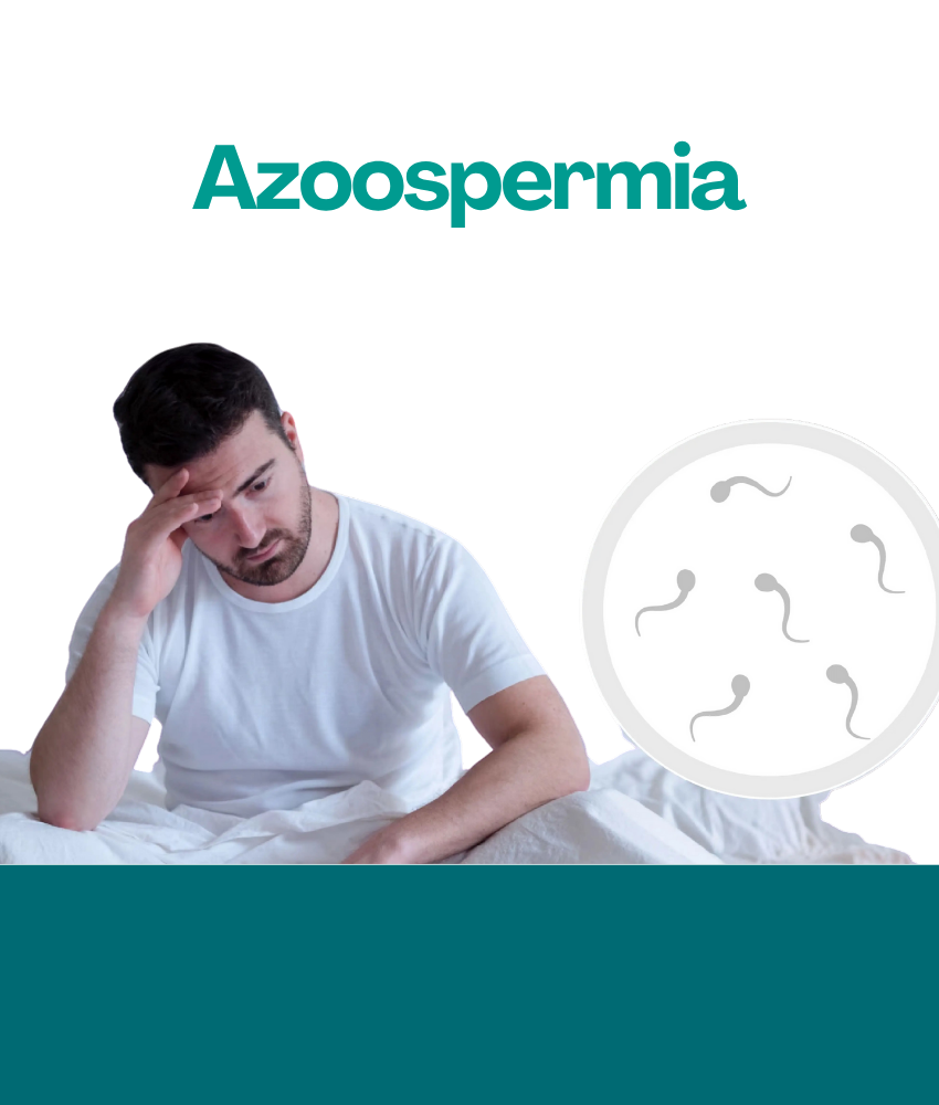Dr. Srikanth Munna discussing azoospermia treatment options with a male infertility patient