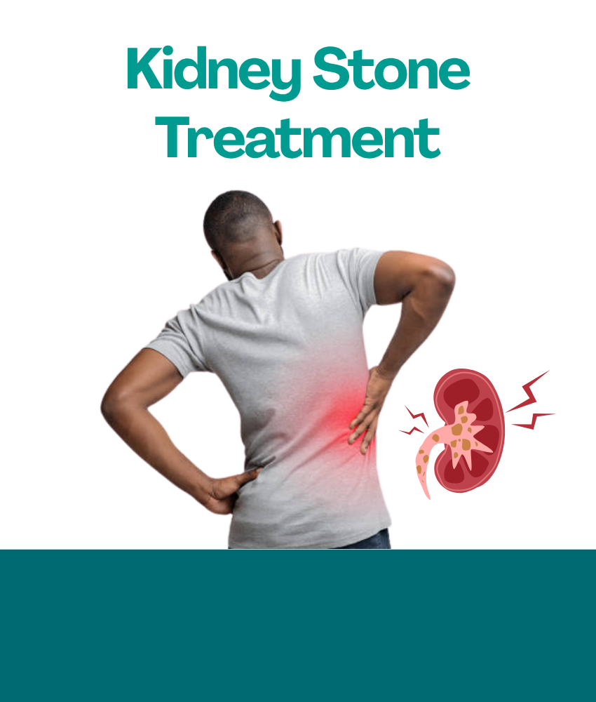Dr. Srikanth Munna providing kidney stone treatment at his urology clinic in Hyderabad